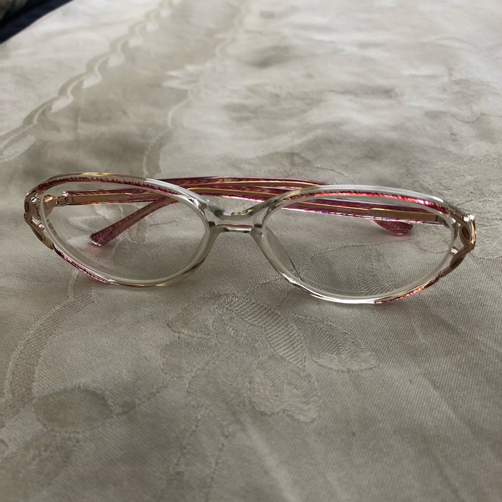Modern Optical "Janet "Eyeglasses Rose gold NWOT